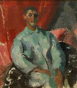 Rik Wouters Self-portrait with Black Bandage oil painting on canvas